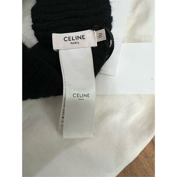 Celine logo visor sun visor hat cap - Picture 8 of 12